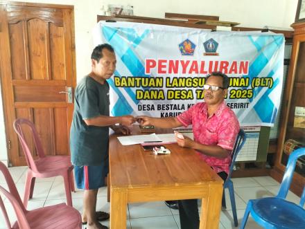 Penyaluran BLT DD Periode Juli 2025